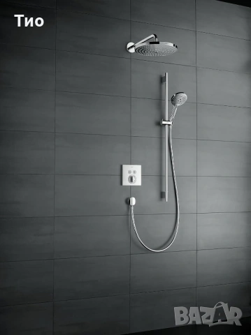 HANSGROHE термостатен смесител за вана/душ Select за вграждане хром, снимка 3 - Смесители - 53701333