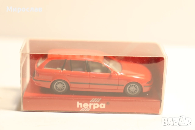 HERPA H0 1/87 BMW 5 КОЛИЧКА КАМИОН МОДЕЛ, снимка 2 - Колекции - 52891833