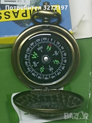 Ретро джобен Компас-Цинкова сплав,Ретро стил,Изискан външен вид, снимка 9 - Джобни - 40936571