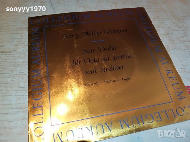GEORG PHILIPP TELEMANN-ПЛОЧА MADE IN GERMANY 0105231546, снимка 7 - Грамофонни плочи - 40546951