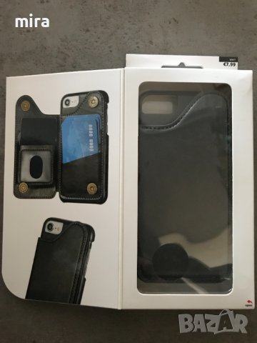 Кожен калъф за iPhone 6/6S/7/8 , снимка 3 - Калъфи, кейсове - 39220651