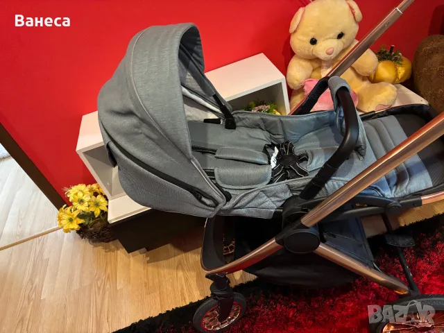 Количка Lorelli GLORY 2в1, снимка 3 - Детски колички - 56085664