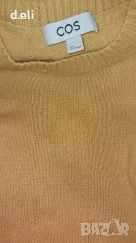 Два пуловера! 100% Кашмир Size 2XL Страхотен пуловер и COS Вълна, снимка 7 - Пуловери - 34277650