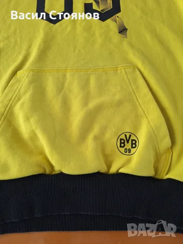 Боруся Дортмунд/Borussia Dortmund 2016-17 Puma Hooded Sweat Top - размер L, снимка 5 - Фен артикули - 55261894