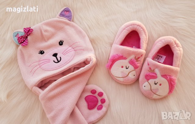 Шапка шал 2в1 размер 6-12 месеца 