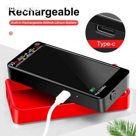 Мултицет със сензорен дисплей, NCV и измерване на 9 параметъра, снимка 4 - Други инструменти - 41652530