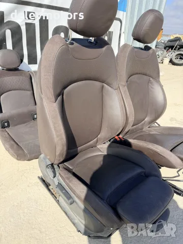 Кожен салон с подгрев алкантара от Mini Cooper S (56) 2.0i, снимка 7 - Части - 56240297