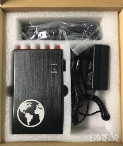 Blocker Auto Jammer Сателитен GPS + GSM 2G 3G 4G 5G Заглушител Навигация Автомобил 851-3800 MHz Тапа, снимка 6 - Навигация за кола - 41664161