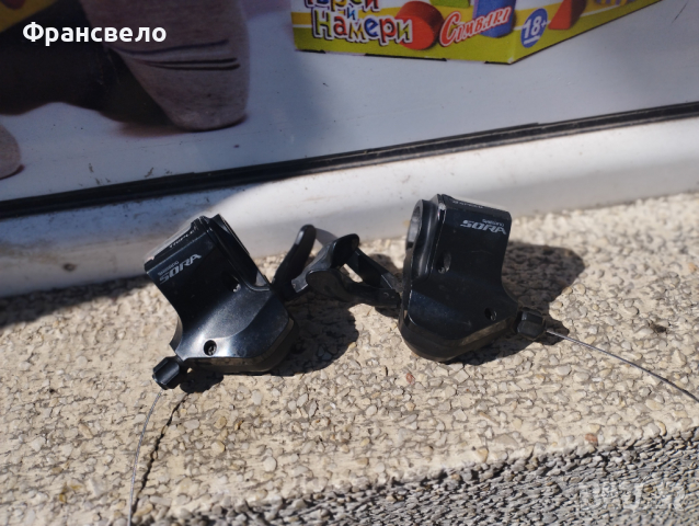 Команди 27 скорости за велосипед колело Sora , снимка 1 - Части за велосипеди - 36429397