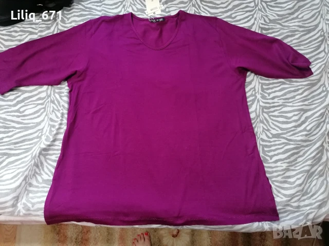 блузка с ръкав до лакътя 