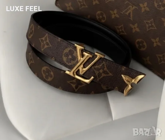 Louis Vuitton ⚜️ Естествена Кожа ⚜️ Дамски Колан 