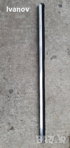 Хром лайсна бмв е34 предна дясна врата от вътре до прозореца , снимка 1