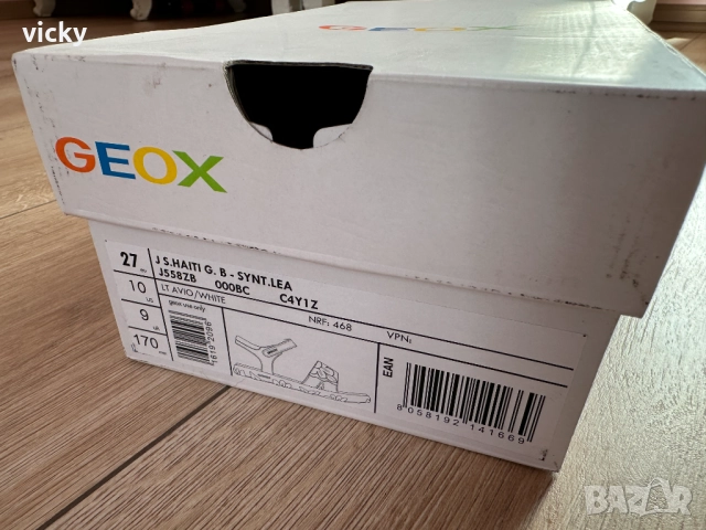 Сандали Geox J Haiti, размер 27, снимка 11 - Детски сандали и чехли - 51611547