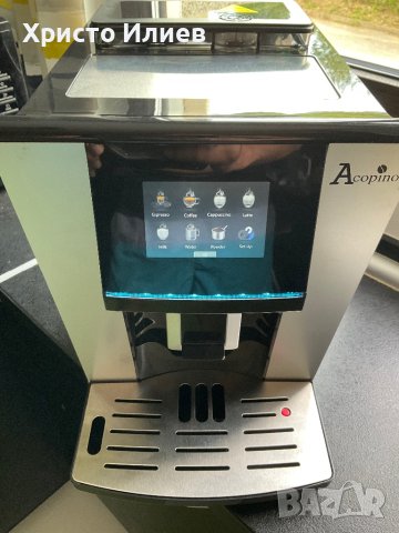 Кафеавтомат кафемашина Acopino Vittoria с цветен тъч дисплей , снимка 10 - Кафемашини - 41915208