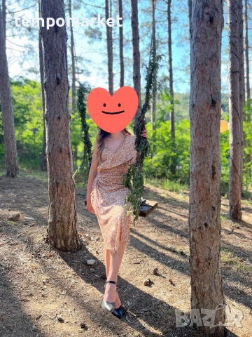 официална златна рокля , снимка 3 - Рокли - 51710668