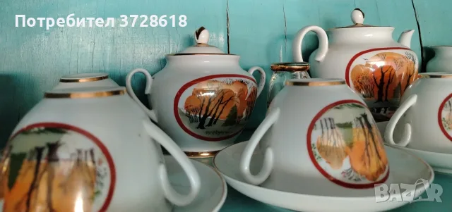 Сервиз за чай от Руски порцелан 