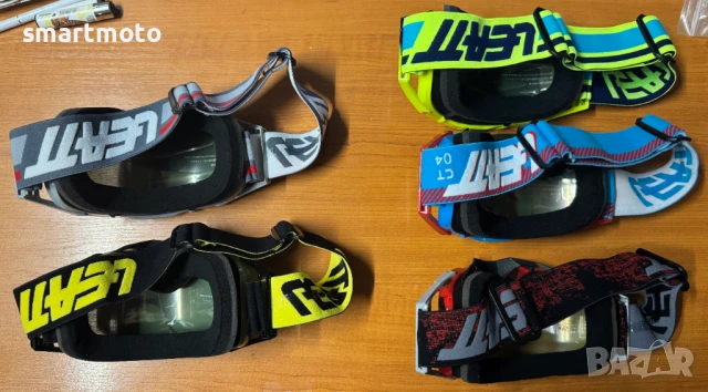 LEATT Мотокрос очила Velocity 6.5 двуслойни против замъгляване 1, снимка 2 - Части - 50965758