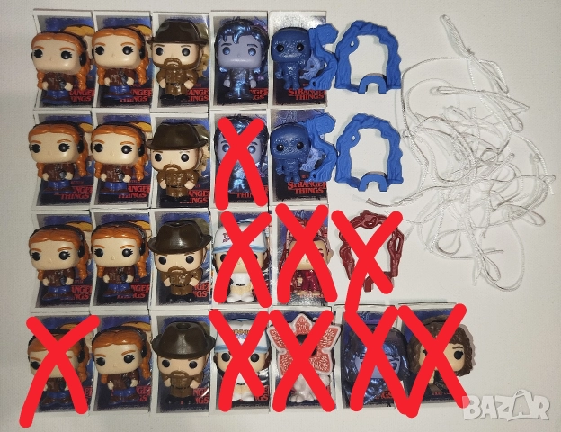 Kinder Joy Stranger things фигурки