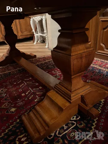 Масивна трапезна маса , снимка 6 - Маси - 49198572