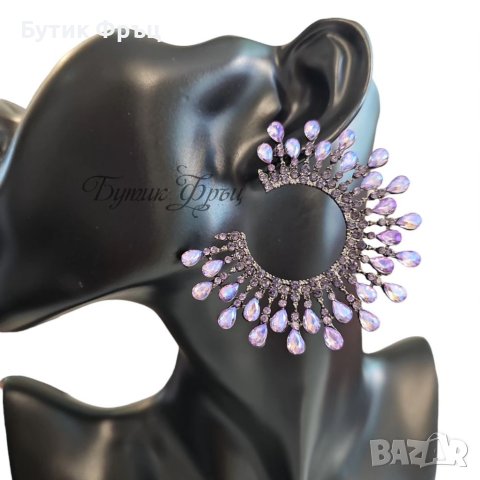 Обеци Аида 1, снимка 2 - Обеци - 41533212