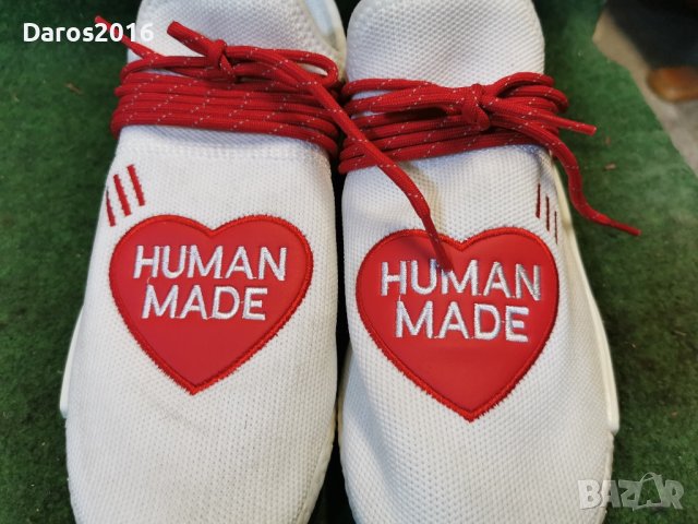 Маратонки Adidas Pharrell HU Human made 42 номер , снимка 5 - Маратонки - 42519688