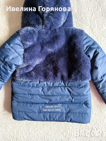 Детско зимно яке Boboli, нов внос р-р 104/3-4г., снимка 6 - Детски якета и елеци - 52792785