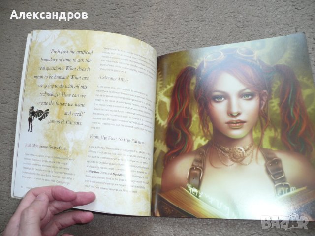 Steampunk: Fantasy Art, Fashion, Fiction & The Movies (Gothic Dreams), снимка 11 - Енциклопедии, справочници - 42212455