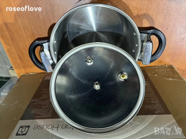 НОВА!!! Тенджера под налягане Fagor Clasica 6 литра, снимка 6 - Съдове за готвене - 52741482