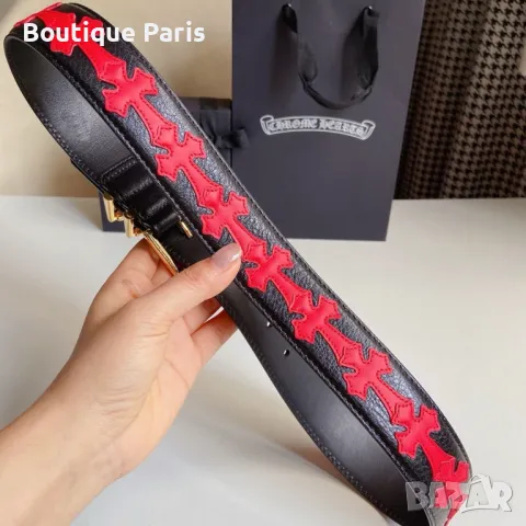 Chrome Hearts оригинален колан, снимка 2 - Колани - 49997073