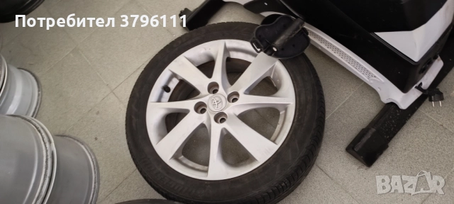 Аломиниеви джанти 4х100 16, снимка 5 - Гуми и джанти - 52294932