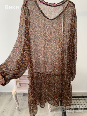 Рокля в размер L, снимка 4 - Рокли - 44178923