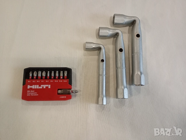 Milwaukee, Hilti, Facom лот от инструменти 