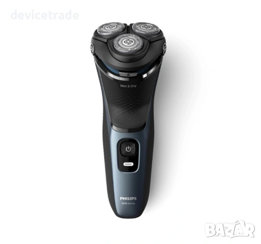 Самобръсначка Philips Shaver Series 3000 S3144/00, Мокро и сухо бръснене, снимка 2 - Електрически самобръсначки - 53301145