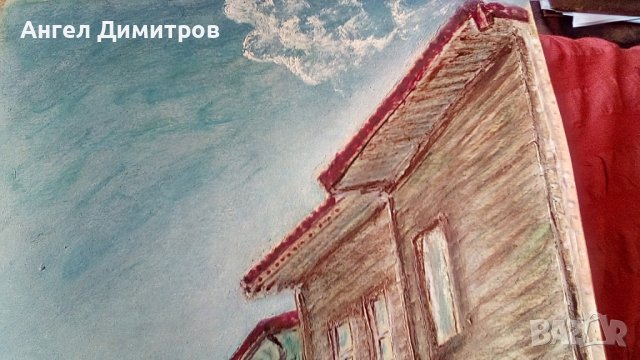 Хлебаров маслена картина Несебър , снимка 5 - Картини - 41929541