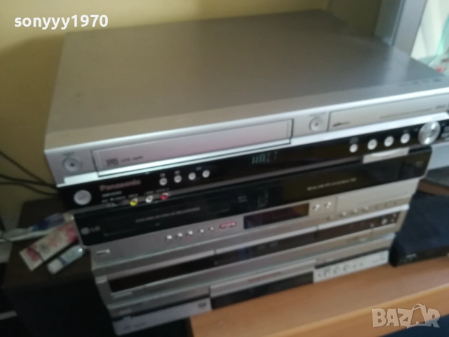 PANASONIC VIDEO//DVD RECORDER-ВНОС SWISS 1909251843, снимка 6 - Плейъри, домашно кино, прожектори - 51771736