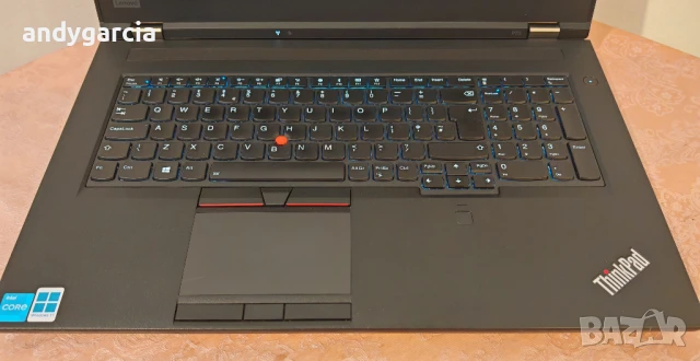 Lenovo ThinkPad P73/Core i7-9750H/16GB RAM/512GB SSD/NVidia Quadro T2000 4GB/17.3 FHD IPS, снимка 7 - Лаптопи за работа - 51063871