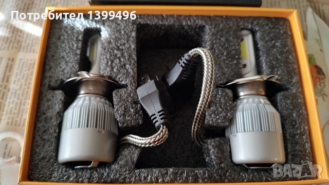 LED крушки за фарове H4 , снимка 7 - Аксесоари и консумативи - 53769003