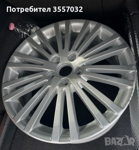 Оригинални джанти VW 5x112 18”  Като нови ! Golf 5 R32 , снимка 2 - Гуми и джанти - 53759533