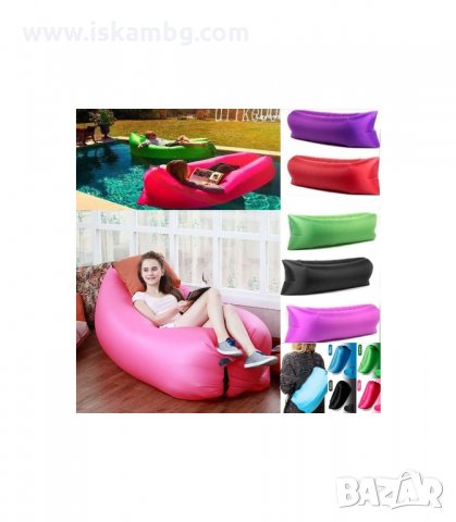 САМОНАДУВАЩ СЕ ДЮШЕК, ЛЕГЛО, ШЕЗЛОНГ, БАРБАРОН LAZY BAG - код 1455, снимка 10 - Други - 34013374
