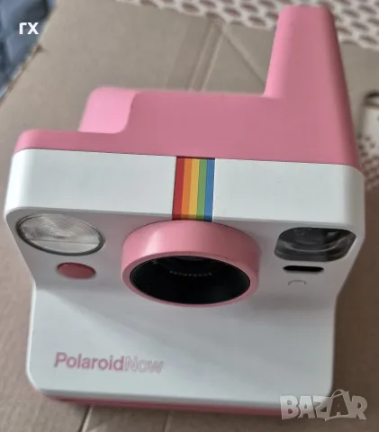 Моментален фотоапарат Polaroid - Now, розов, снимка 2 - Фотоапарати - 51715792