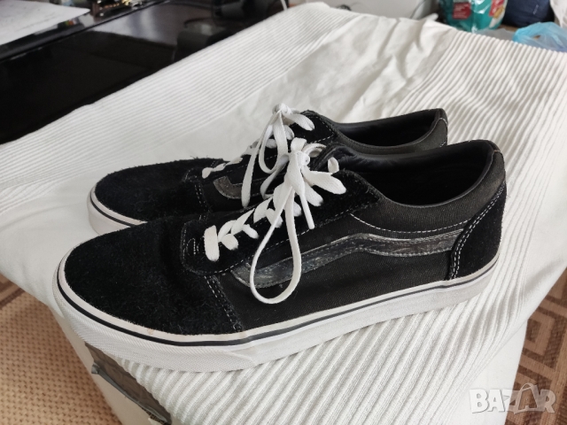 кожени кецове Vans Old Skool, снимка 4 - Кецове - 36040985