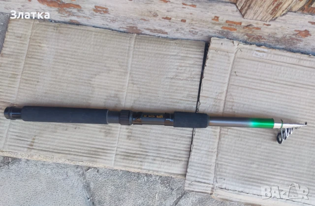 Италианска телескопична въдица с водачи Марка LINEAEFFE Карбонова телескопична въдица с водачи , снимка 2 - Въдици - 51354139
