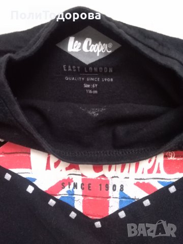 Детска блуза с дълъг ръкав LEE COOPER, снимка 2 - Детски Блузи и туники - 34566797