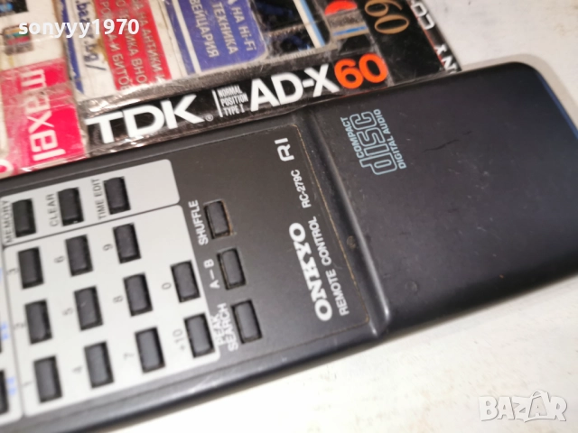 ONKYO R1 RC-279C CD/TAPE REMOTE-SWISS 2512251014, снимка 11 - Декове - 52895781