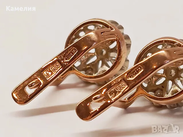 Руско злато , снимка 7 - Обеци - 50405866