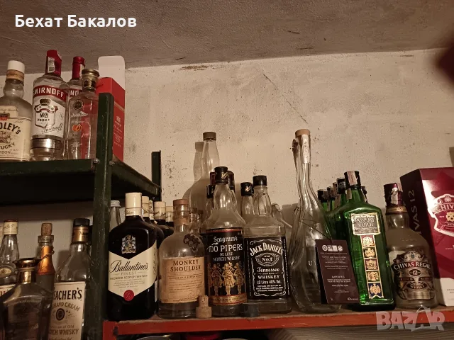 Празни бутилки от уиски, снимка 13 - Други - 31790957