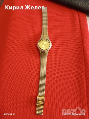 Марков оригинален дамски часовник SEIKO QUARTZ JAPAN стилен дизайн 28496, снимка 4 - Дамски - 53484095