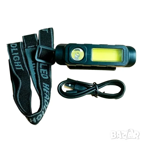 LED челник с Type-C зареждане и 4 режима, снимка 4 - Аксесоари и консумативи - 55865335
