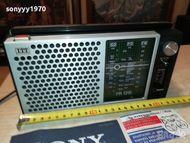 ITT PR1315-MADE IN JAPAN ВНОС FRANCE 2108231012M, снимка 4 - Радиокасетофони, транзистори - 41919094