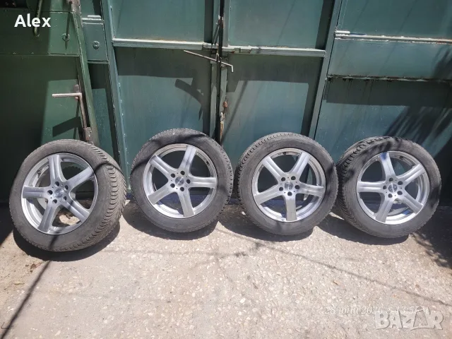 Джанти с гуми Michelin  17 цола смъкнати от Пежо. 7J  x  17   H2  , снимка 9 - Гуми и джанти - 56075428